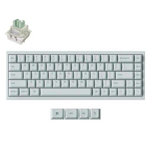 Εικόνα της Πληκτρολόγιο Keychron Q16 HE 8K Fully Assembled 65% RGB Hot Swappable Lime Magnetic Switches (US) Green Q16HW-L1