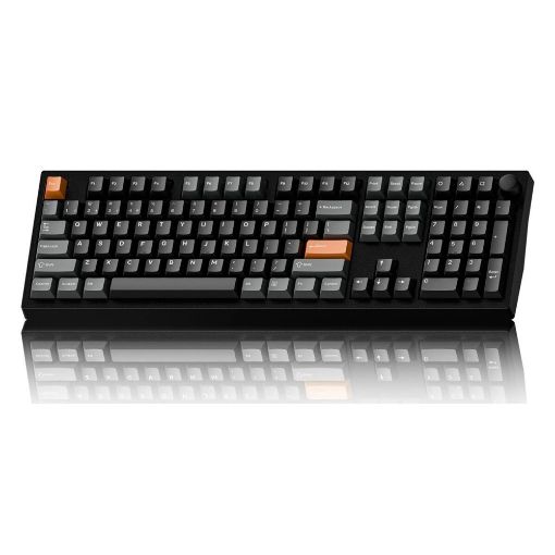 Εικόνα της Πληκτρολόγιο Keychron P6 Ultra 8K Full RGB Wireless Hot Swappable POM Red Switches (US) Black P6-M1