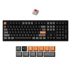 Εικόνα της Πληκτρολόγιο Keychron P6 Ultra 8K Full RGB Wireless Hot Swappable POM Red Switches (US) Black P6-M1
