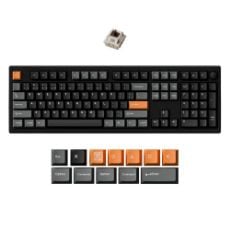 Εικόνα της Πληκτρολόγιο Keychron P6 Ultra 8K Full RGB Wireless Hot Swappable POM Brown Switches (US) Black P6-M3
