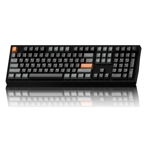 Εικόνα της Πληκτρολόγιο Keychron P6 Ultra 8K Full RGB Wireless Hot Swappable POM Banana Switches (US) Black P6-M4
