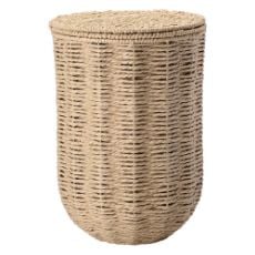 Εικόνα της Καλαθάκι Μπάνιου Estia Botanica Paper Rope με Αποσπώμενο Καπάκι 12lt Mπεζ 02-37949