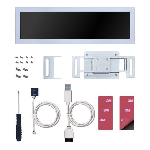 Εικόνα της LCD Mini Monitor Lian Li US88v1 8.8" ARGB White G89.SM088W.00