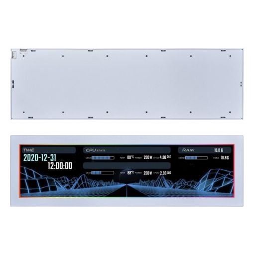Εικόνα της LCD Mini Monitor Lian Li US88v1 8.8" ARGB White G89.SM088W.00