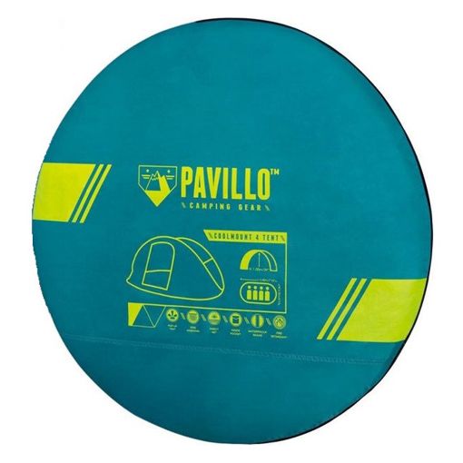 Εικόνα της Σκηνή Bestway Pavillo Coolmount X4 Pop-Up 4 Ατόμων 210x240x100cm 2000mm Πράσινη/Κίτρινη 7075029073