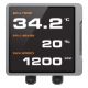 Εικόνα της Cougar Poseidon Vistek ARGB 240 Black 3MPVA240.0001