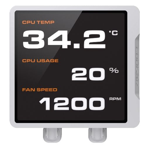 Εικόνα της Cougar Poseidon Vistek ARGB 240 White 3MPVA240.0002