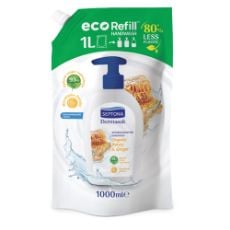 Εικόνα της Κρεμοσάπουνο Septona Dermasoft Organic Honey & Ginger 1000ml