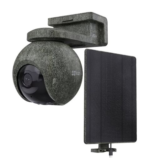 Εικόνα της Outdoor IP Camera Ezviz EB8 Pro Ranger Kit 4K 4G Pan & Tilt Wireless  + Solar Panel 8W