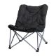 Εικόνα της Καρέκλα Camping Redcliffs Μεταλλική με PVC 83 x 74 x 91 cm Black LE8000150