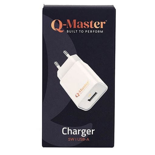 Εικόνα της Φορτιστής Q-Master USB-A 5W White PWR010WHT05W