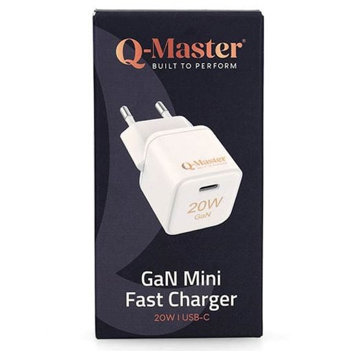 Εικόνα της Φορτιστής Q-Master GaN Mini USB-C 20W White PWR011WHT20W