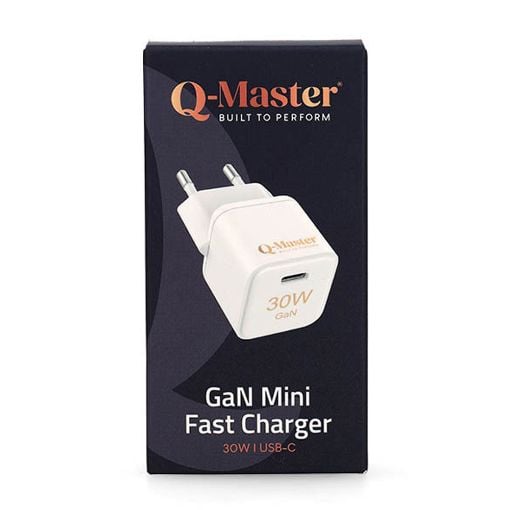 Εικόνα της Φορτιστής Q-Master GaN Mini USB-C 30W White PWR011WHT30W