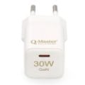 Εικόνα της Φορτιστής Q-Master GaN Mini USB-C 30W White PWR011WHT30W