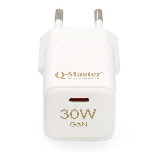 Εικόνα της Φορτιστής Q-Master GaN Mini USB-C 30W White PWR011WHT30W