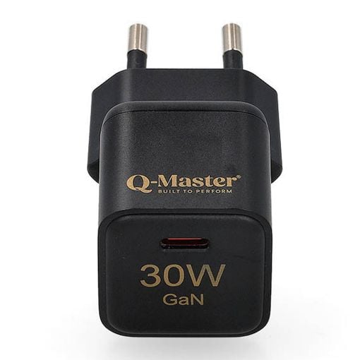 Εικόνα της Φορτιστής Q-Master GaN Mini USB-C 30W Black PWR011BLK30W