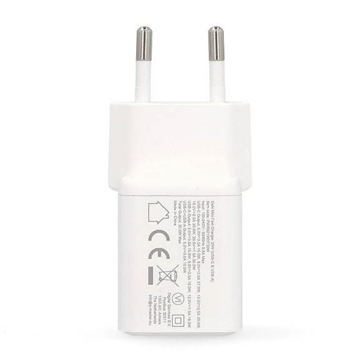 Εικόνα της Φορτιστής Q-Master GaN Mini USB-C & USB-A 30W White PWR021WHT30W