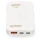 Εικόνα της Mini Φορτιστής Q-Master GaN 2x USB-C & USB-A 65W White PWR012WHT65W