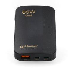 Εικόνα της Mini Φορτιστής Q-Master GaN 2x USB-C & USB-A 65W Black PWR012BLK65W