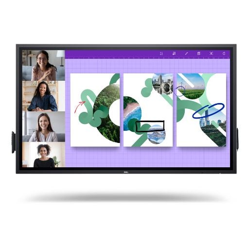 Εικόνα της Οθόνη Dell Pro 65 Plus P6524QT 64.5'' Touch IPS 4K Ultra HD 210-BJKJ