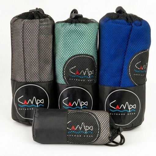 Εικόνα της Πετσέτα Campo Hydrosoft Microfiber 80 x 50cm Γκρι 6009020
