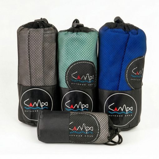 Εικόνα της Πετσέτα Campo Hydrosoft Microfiber 80 x 160cm Γκρι 6009010