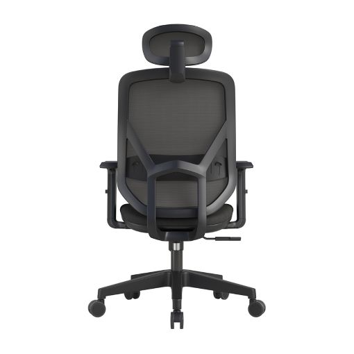 Εικόνα της Καρέκλα Γραφείου Vero Office Ergostyle 2040 με Προσκέφαλο Μαύρη OCM2040M