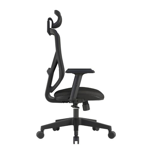 Εικόνα της Καρέκλα Γραφείου Vero Office Ergostyle 2040 με Προσκέφαλο Μαύρη OCM2040M