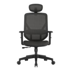 Εικόνα της Καρέκλα Γραφείου Vero Office Ergostyle 2040 με Προσκέφαλο Μαύρη OCM2040M