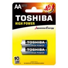 Εικόνα της Αλκαλικές Μπαταρίες AA Toshiba High Power 1.5V 2τμχ LR6GCP BP-2