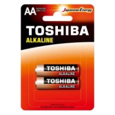 Εικόνα της Αλκαλικές Μπαταρίες AA Toshiba 1.5V 2τμχ LR6GCA BP-2C