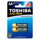 Εικόνα της Αλκαλικές Μπαταρίες AA Toshiba Alpha Power 1.5V 2τμχ LR6GCH BP-2