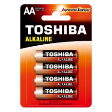 Εικόνα της Αλκαλικές Μπαταρίες AA Toshiba 1.5V 4τμχ LR6GCA BP-4C