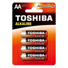 Εικόνα της Αλκαλικές Μπαταρίες AAA Toshiba 1.5V 4τμχ LR03GCA BP-4C