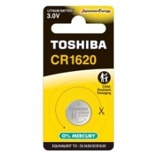 Εικόνα της Μπαταρία Λιθίου Toshiba CR1620 Mercury Free 3V