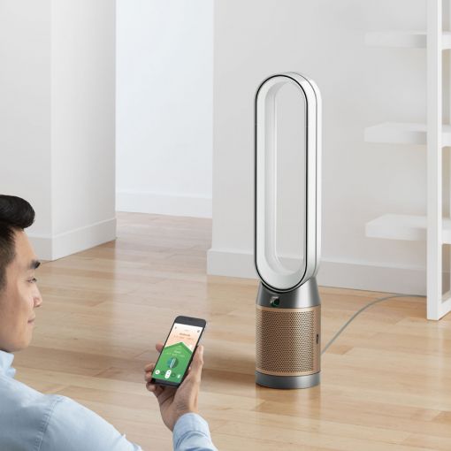 Εικόνα της Καθαριστής Aέρα Dyson TP12 Purifier Cool PC2 De-NOx White/Gold 546519-01