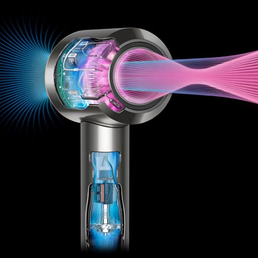 Εικόνα της Πιστολάκι Μαλλιών Dyson Supersonic HD07 Straight+Wavy Prussian Blue/Rich Copper 113277-01