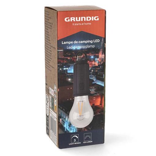 Εικόνα της Φωτιστικό Μπαταρίας Grundig 17.7cm 120lm Black 56805
