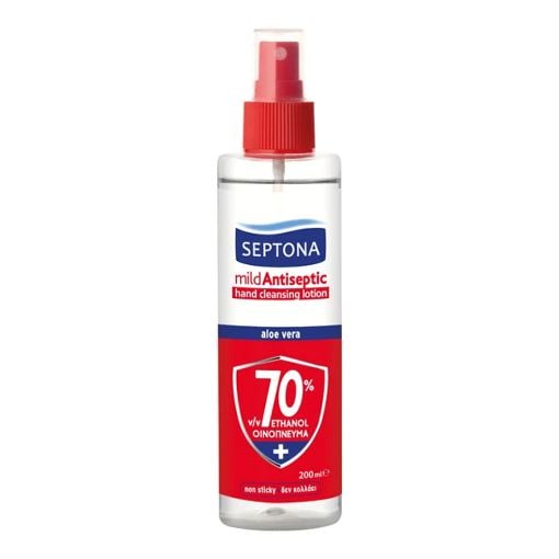 Εικόνα της Αντισηπτική Λοσιόν Septona με Αλόη 200ml