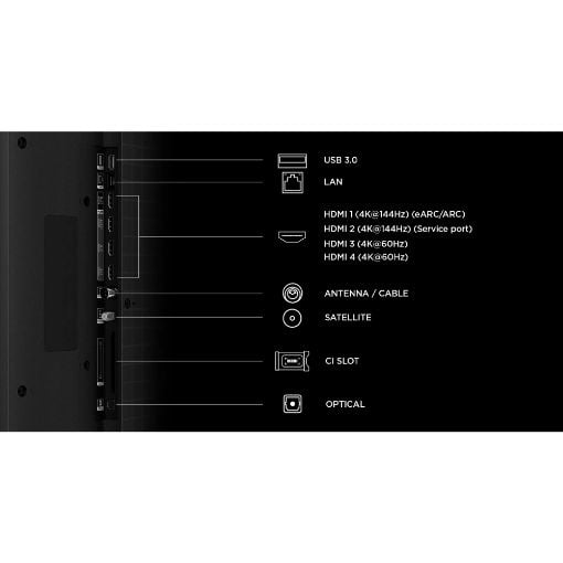 Εικόνα της Τηλεόραση TCL 65RM7L 65" 4K UHD RGB-Mini LED Google TV HDR 144Hz
