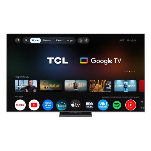 Εικόνα της Τηλεόραση TCL 65C8L 65" 4K UHD SQD-Mini LED Google TV HDR 144Hz