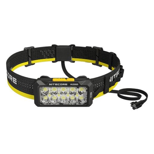 Εικόνα της Φακός Κεφαλής Nitecore HU2000 Επαναφορτιζόμενος 2000lm IP68 Black