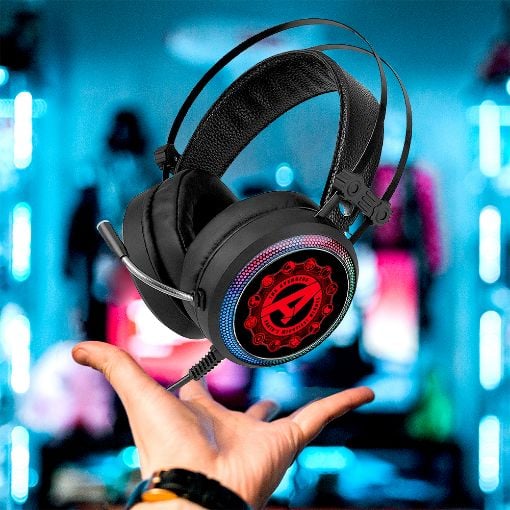 Εικόνα της Headset Big Ben Marvel Avengers Black MHPGAVEN003