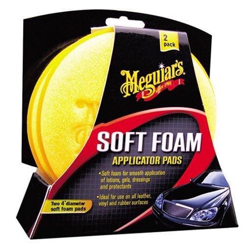 Εικόνα της Σφουγγάρια Γυαλίσματος Meguiar's Soft Foam Applicator Pads 10.2cm 2τμχ X3070
