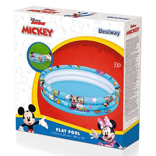 Εικόνα της Παιδική Πισίνα Bestway Disney Junior Mickey & Friends Φουσκωτή 122 x 25 cm Πολύχρωμη 91007