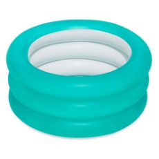 Εικόνα της Παιδική Πισίνα Bestway Kiddie Lounge Φουσκωτή 70 x 30 cm Τιρκουάζ/Λευκή 51033