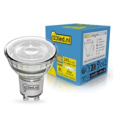 Εικόνα της Λάμπα LED 123LED GU10 Spot 4000K 345lm 3.5W Neutral White
