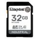 Εικόνα της Κάρτα Μνήμης SDHC Kingston Industrial 32GB Class10 UHS-I U3 SDIT/32GB