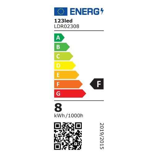 Εικόνα της Λάμπα LED 123LED GU5.3 MR16 Dimmable 2700K 621lm 7.5W Warm White