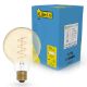 Εικόνα της Λάμπα LED 123LED E27 G95 Dimmable Filament 1800K 250lm 4W Gold Extra Warm White